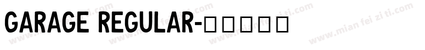 Garage Regular字体转换
